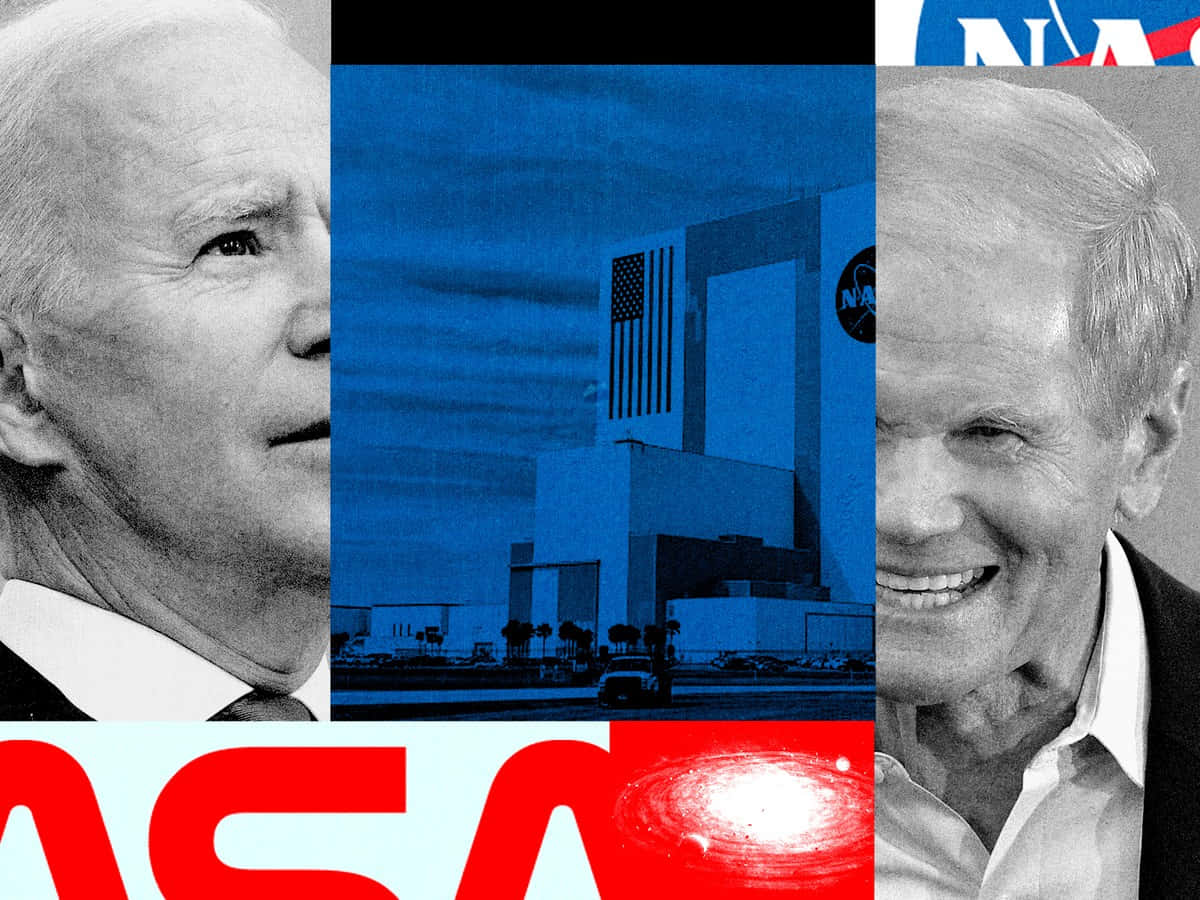 Bill Nelson And Joe Biden Wallpaper