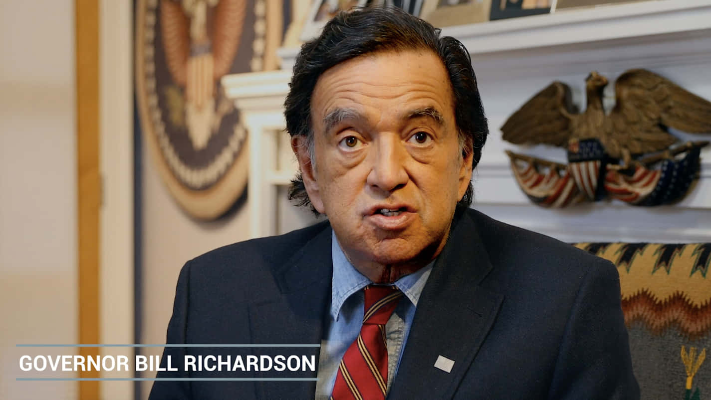 Bill Richardson And Title Wallpaper