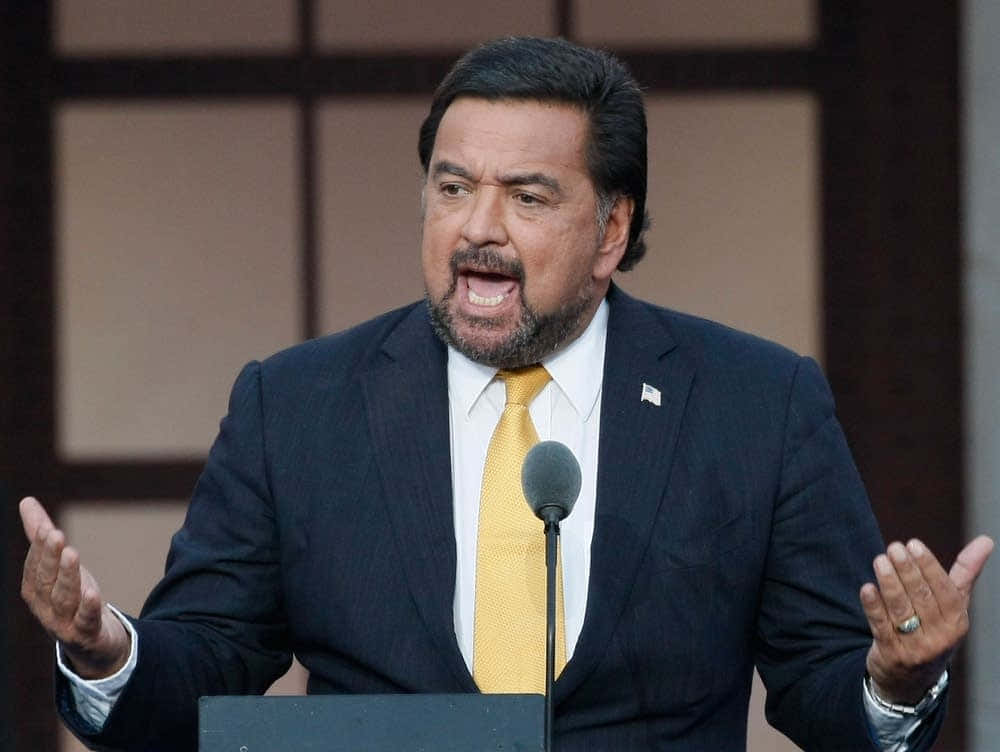 Bill Richardson Passionate Speech Wallpaper