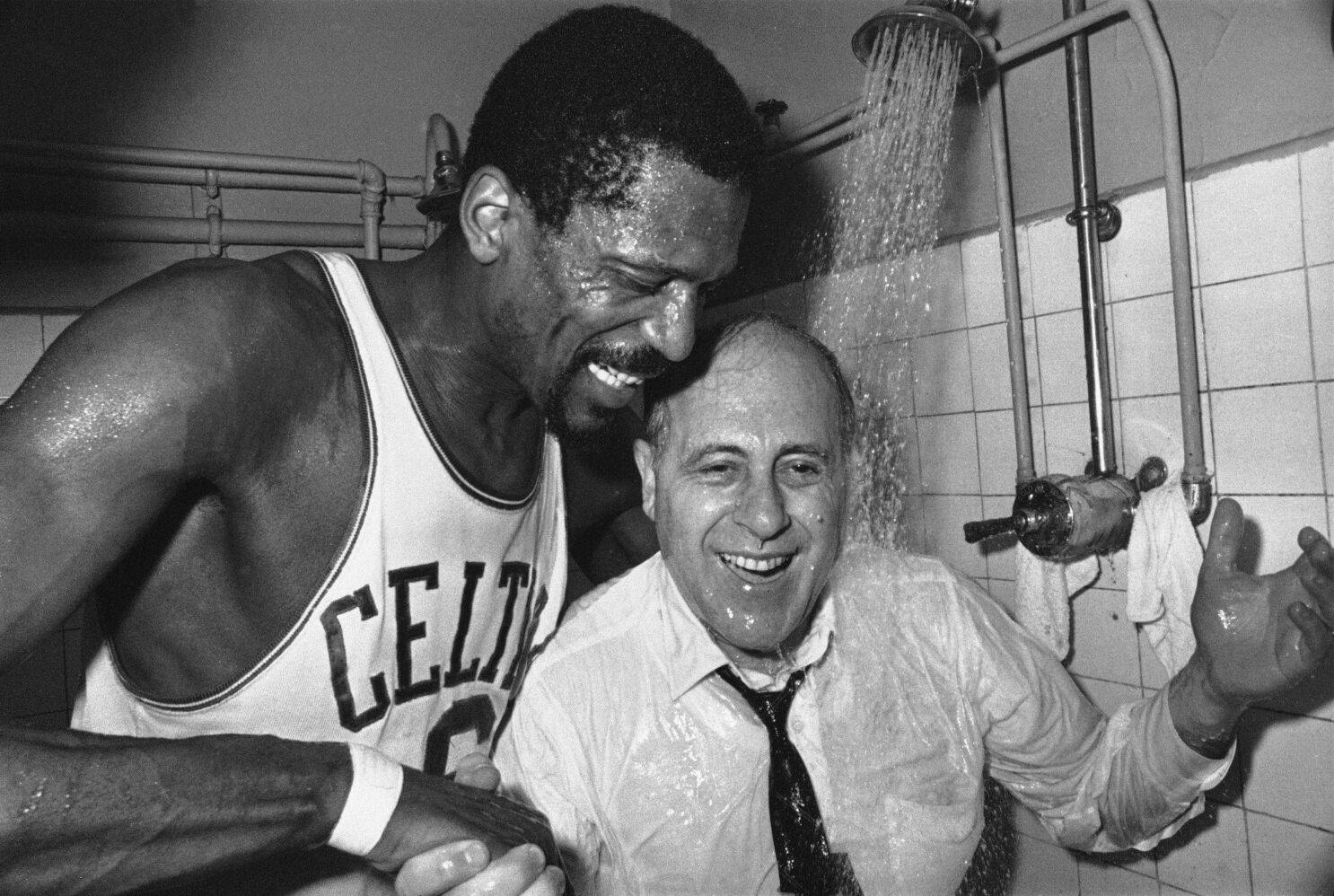 Bill Russel Red Auerbach Boston Celtics Wallpaper