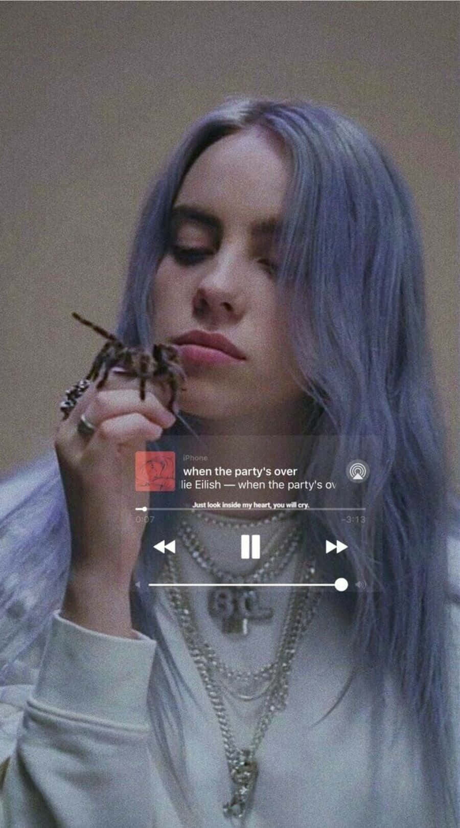 Billie_ Eilish_ Reflective_ Moment Wallpaper