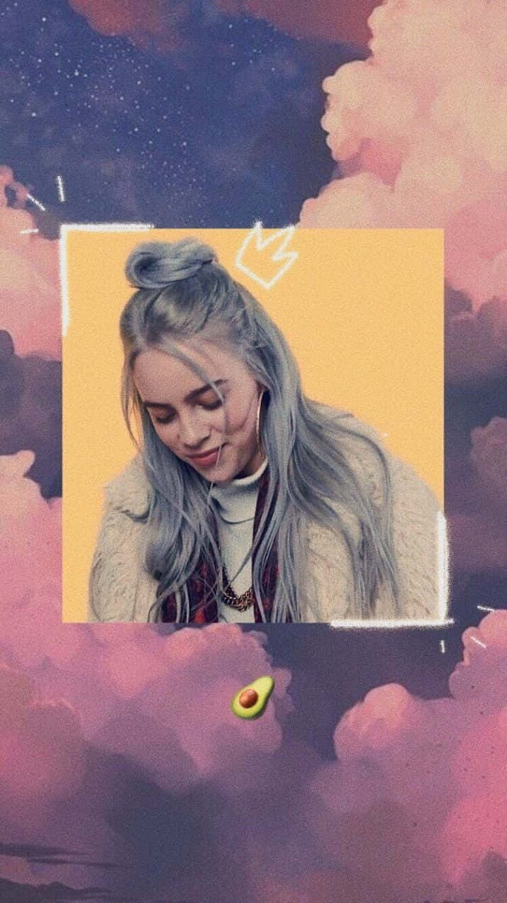 Billie Eilish Sporting Her Signature Grin Wallpaper