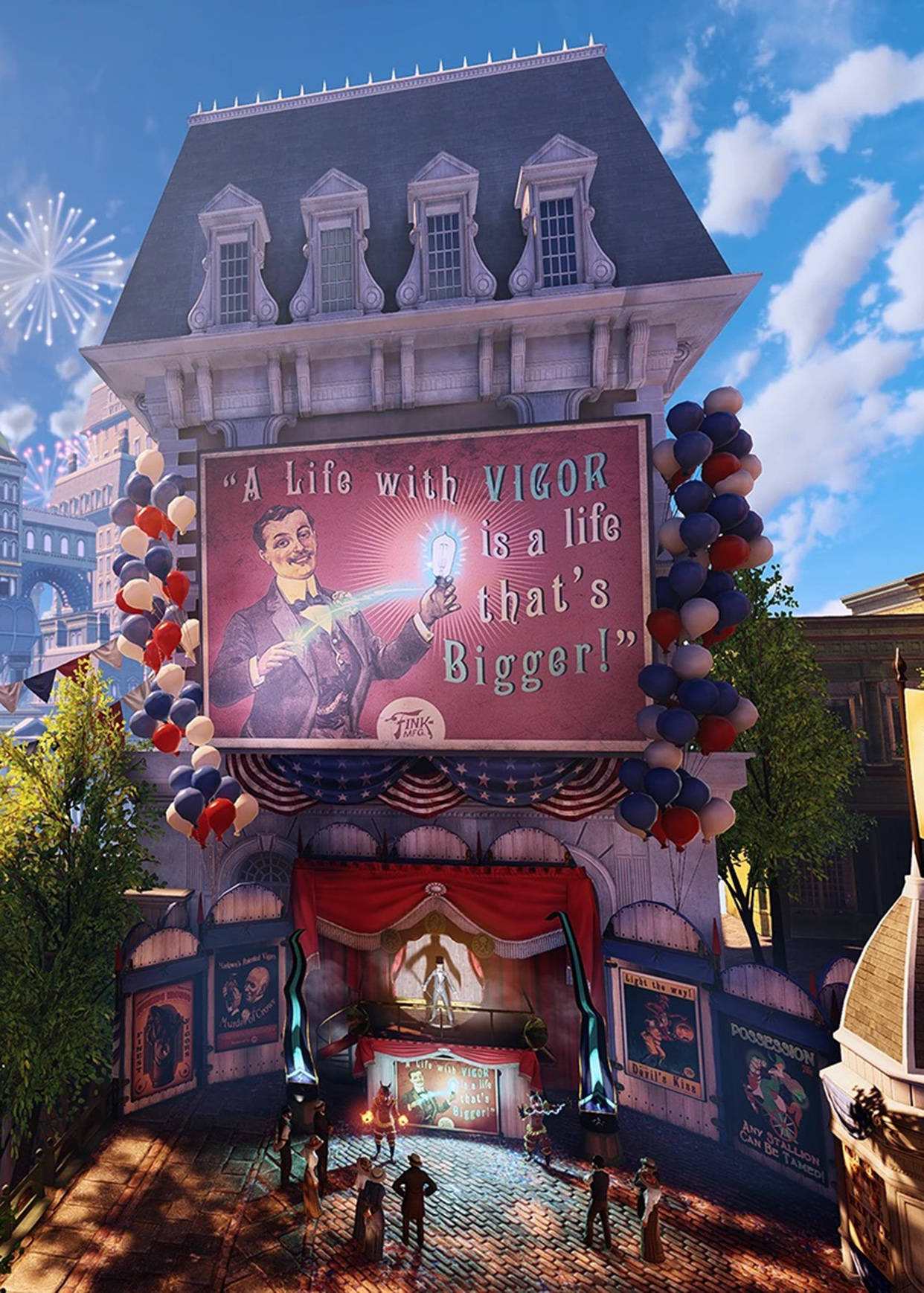 Bioshock Infinite Iphone Fairgrounds Wallpaper