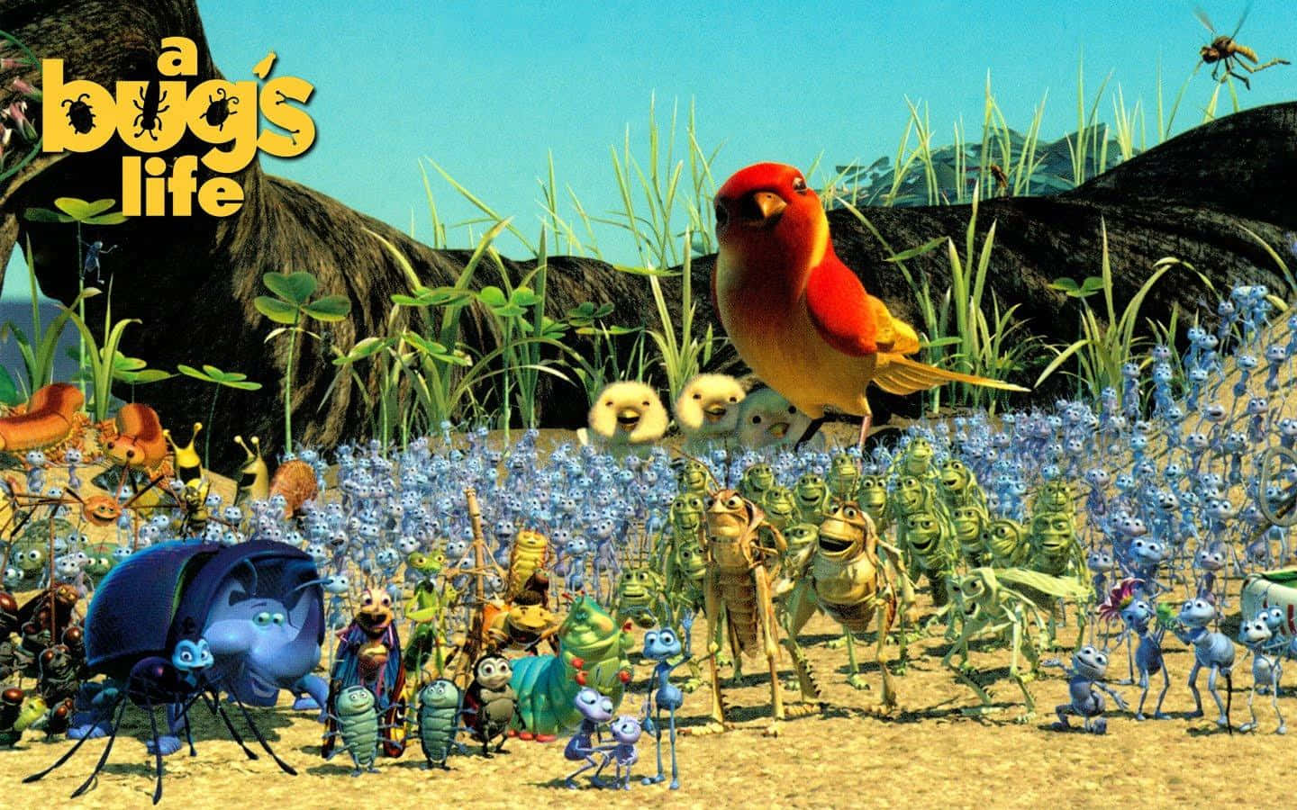 Bird Invader A Bugs Life Wallpaper