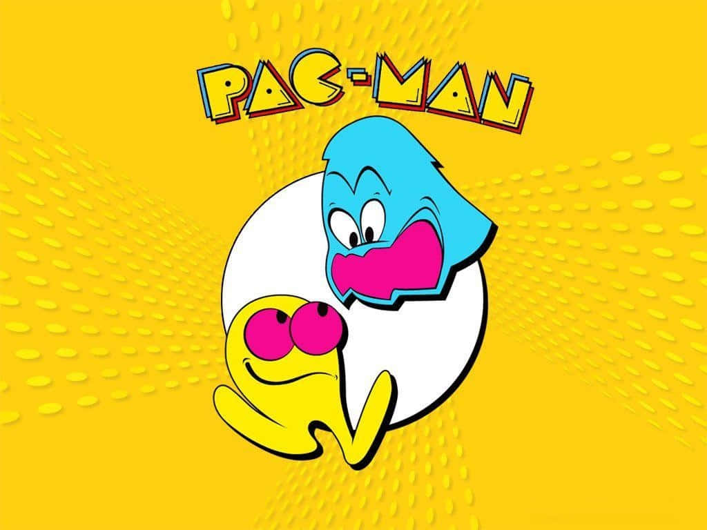 Bite Into Fun With Pacman Wallpaper