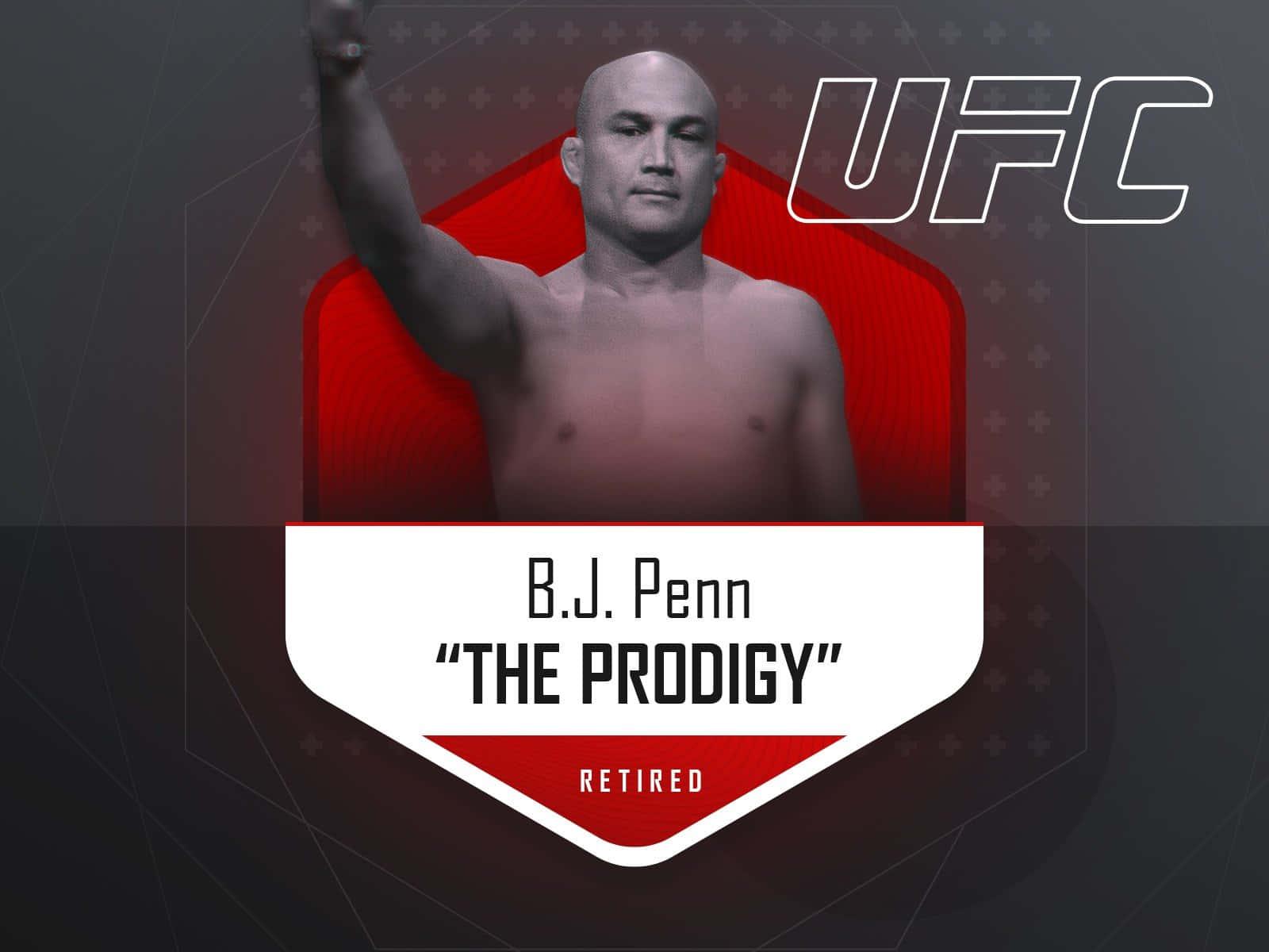 Bj Penn In Action - The Ufc Prodigy Wallpaper