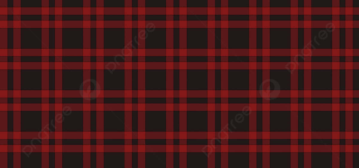 Black And Red Plaid Landscape Wallpaper