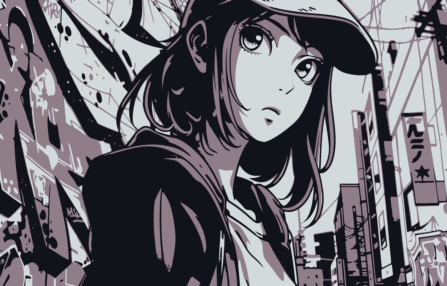 Black And White Anime Aesthetic