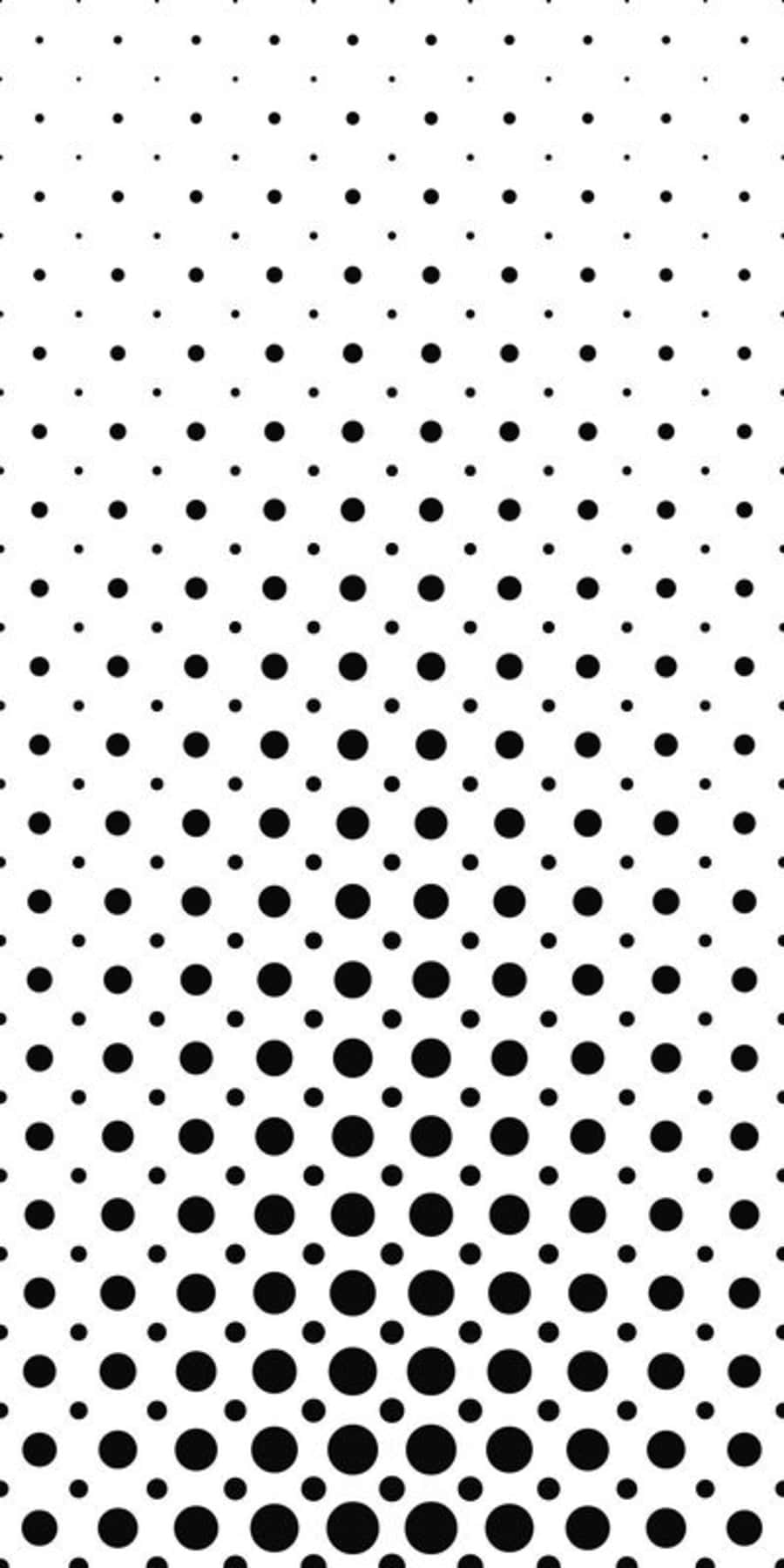 Black And White Dots Abstract Wallpaper Wallpaper