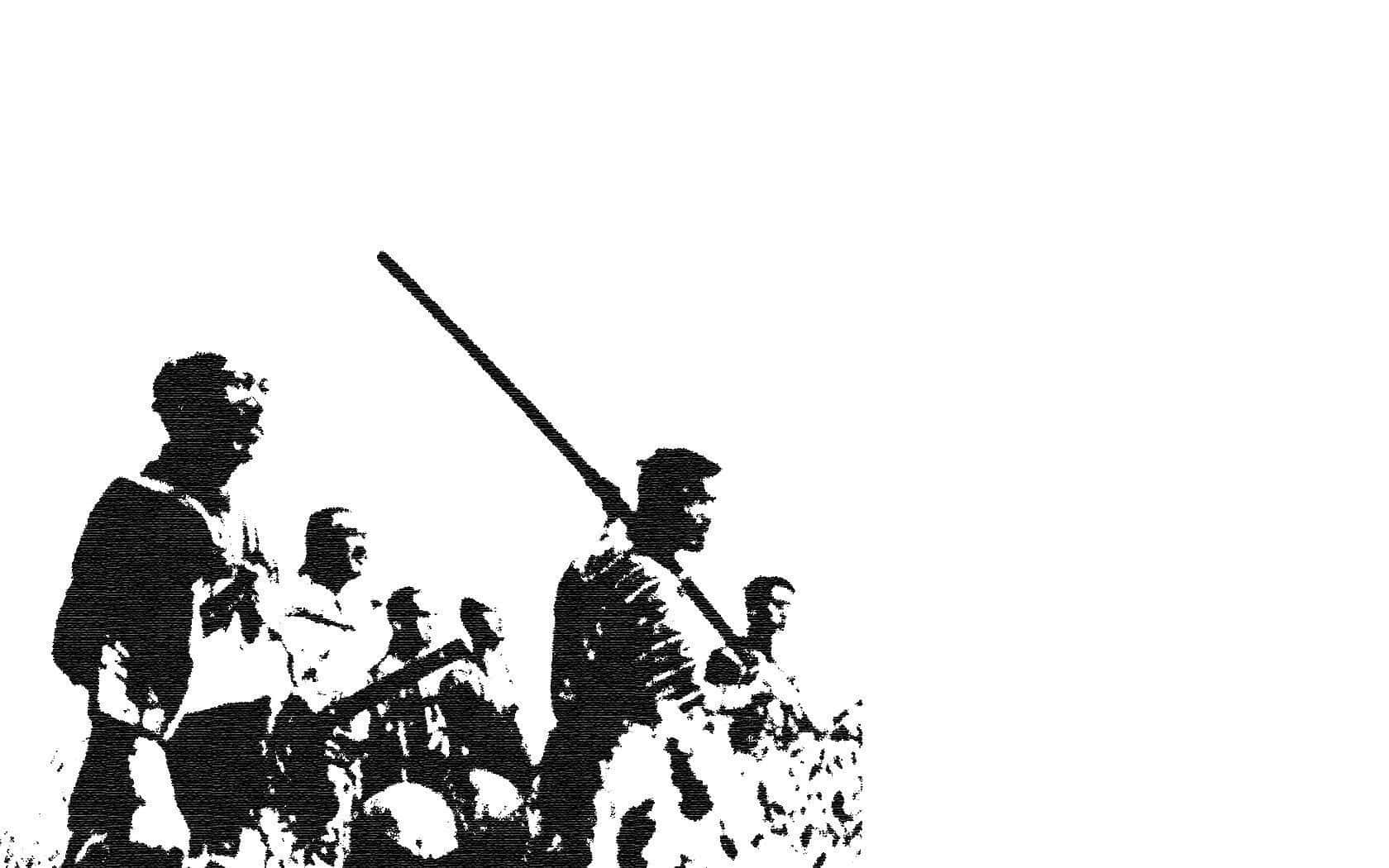 Black And White Samurai 1680 X 1050 Wallpaper Wallpaper