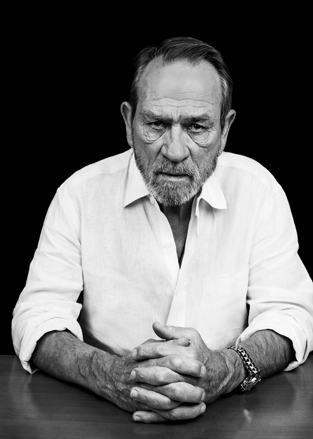 Black And White Tommy Lee Jones Wallpaper