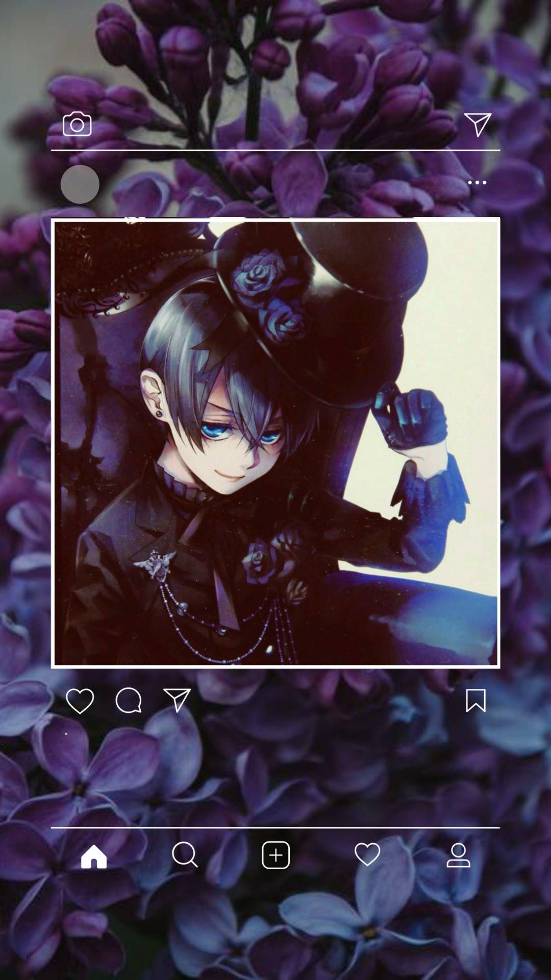 Black Butler Purple Aesthetic Lord Ciel Wallpaper