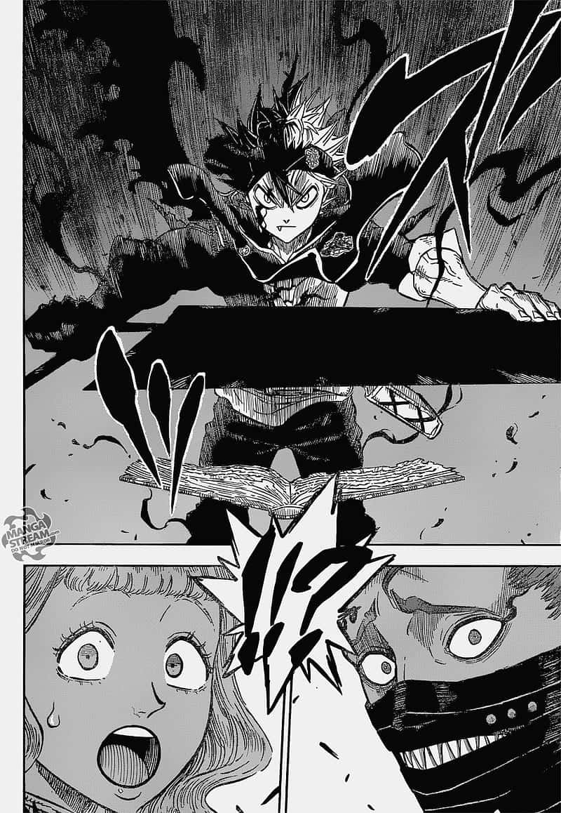 Black Clover Asta Unleashes Power Wallpaper