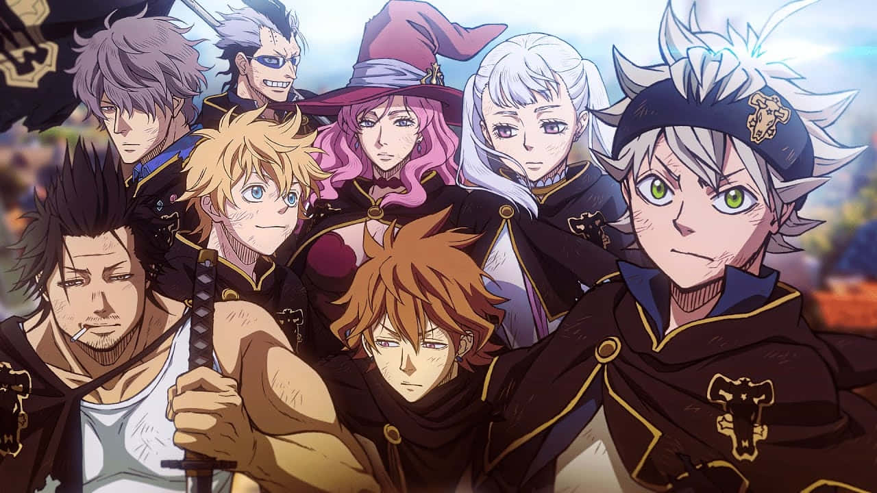 Black Clover Black Bull Members Wallpaper