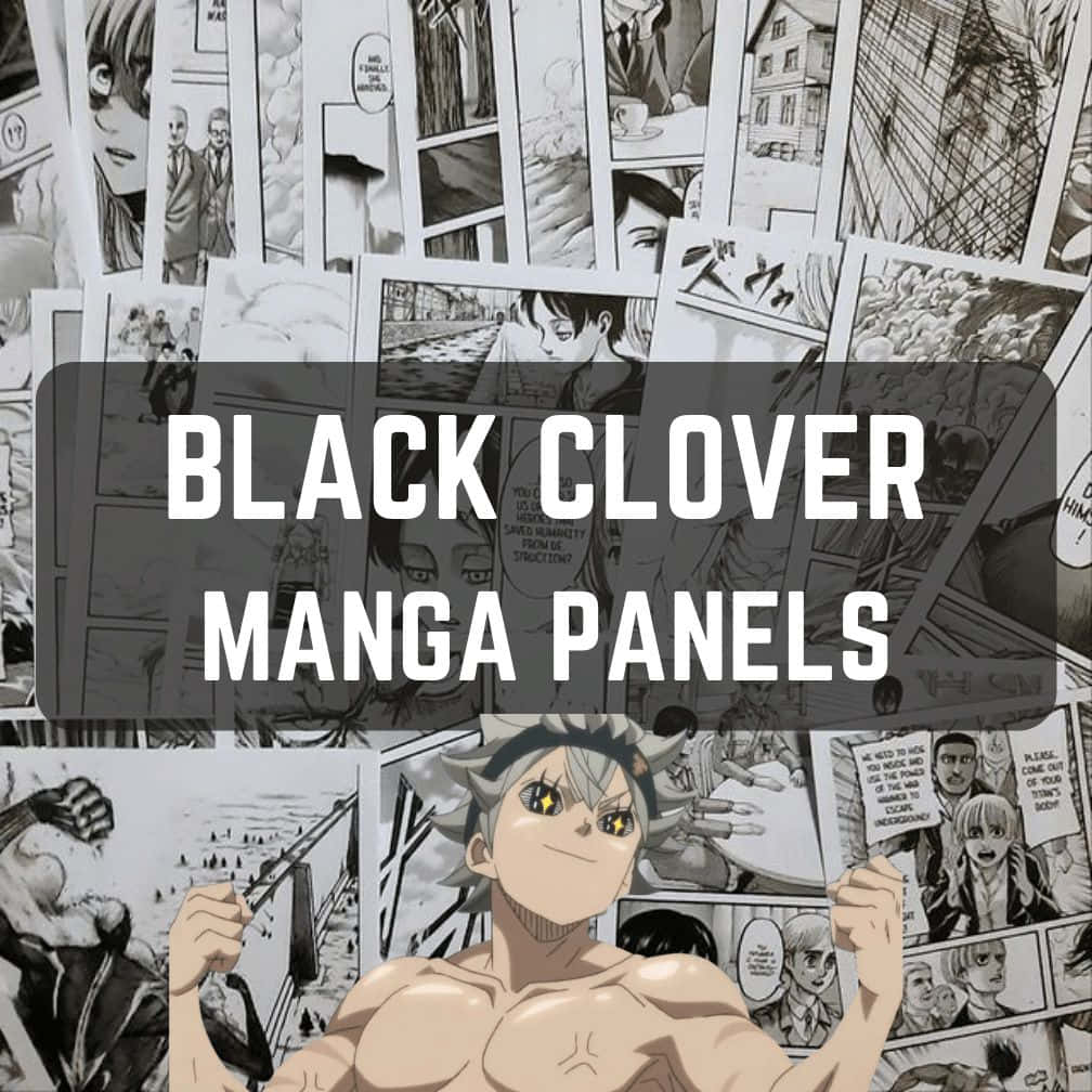 Black Clover Manga Collage Wallpaper