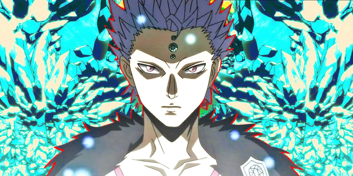 Black Clover Mars Crystal Magic Wallpaper