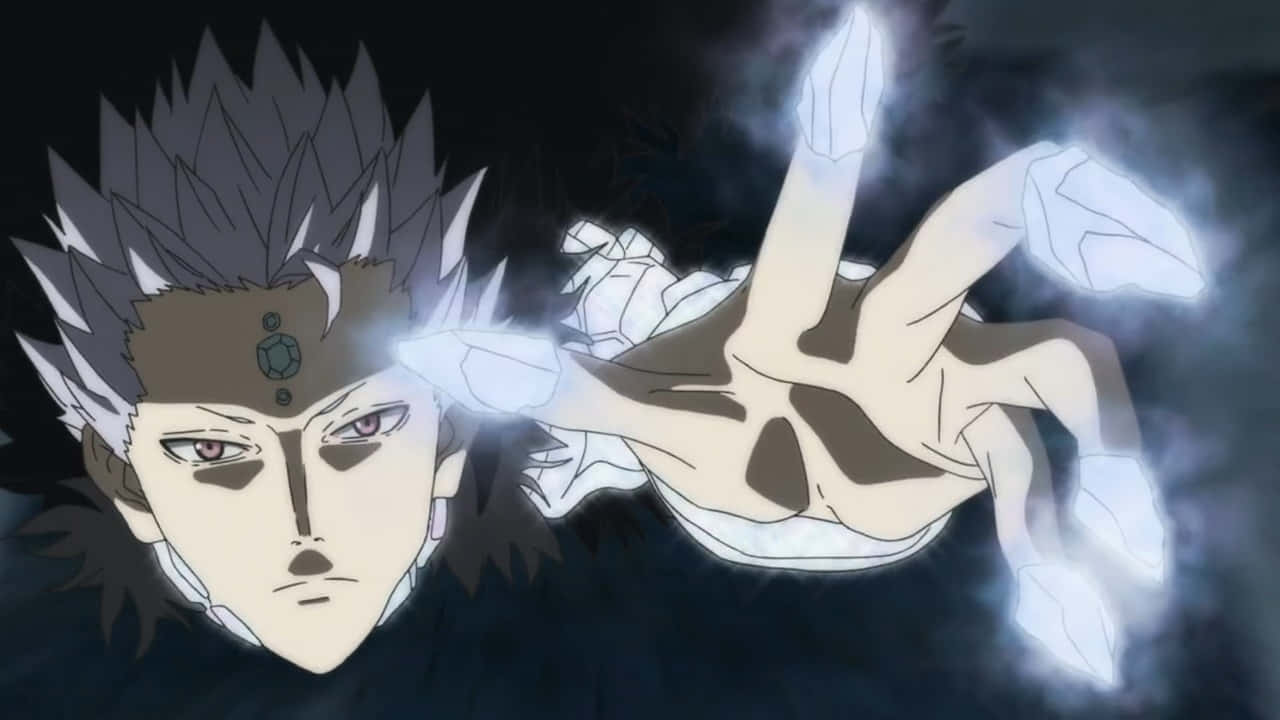 Black Clover Mars Crystal Power Wallpaper