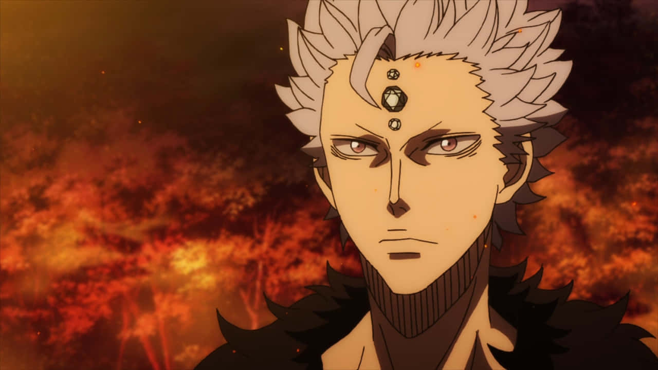 Black Clover Mars Fierce Gaze Wallpaper