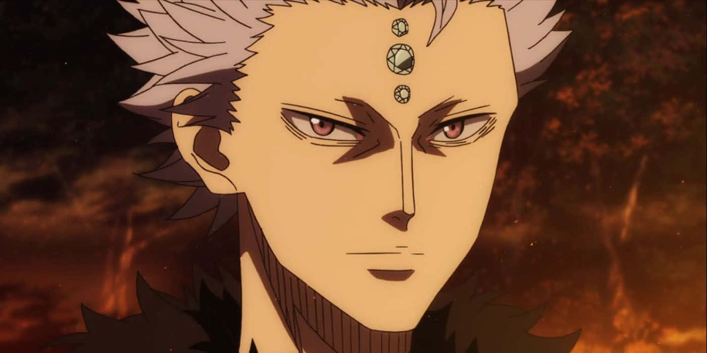 Black Clover Mars Intense Gaze Wallpaper