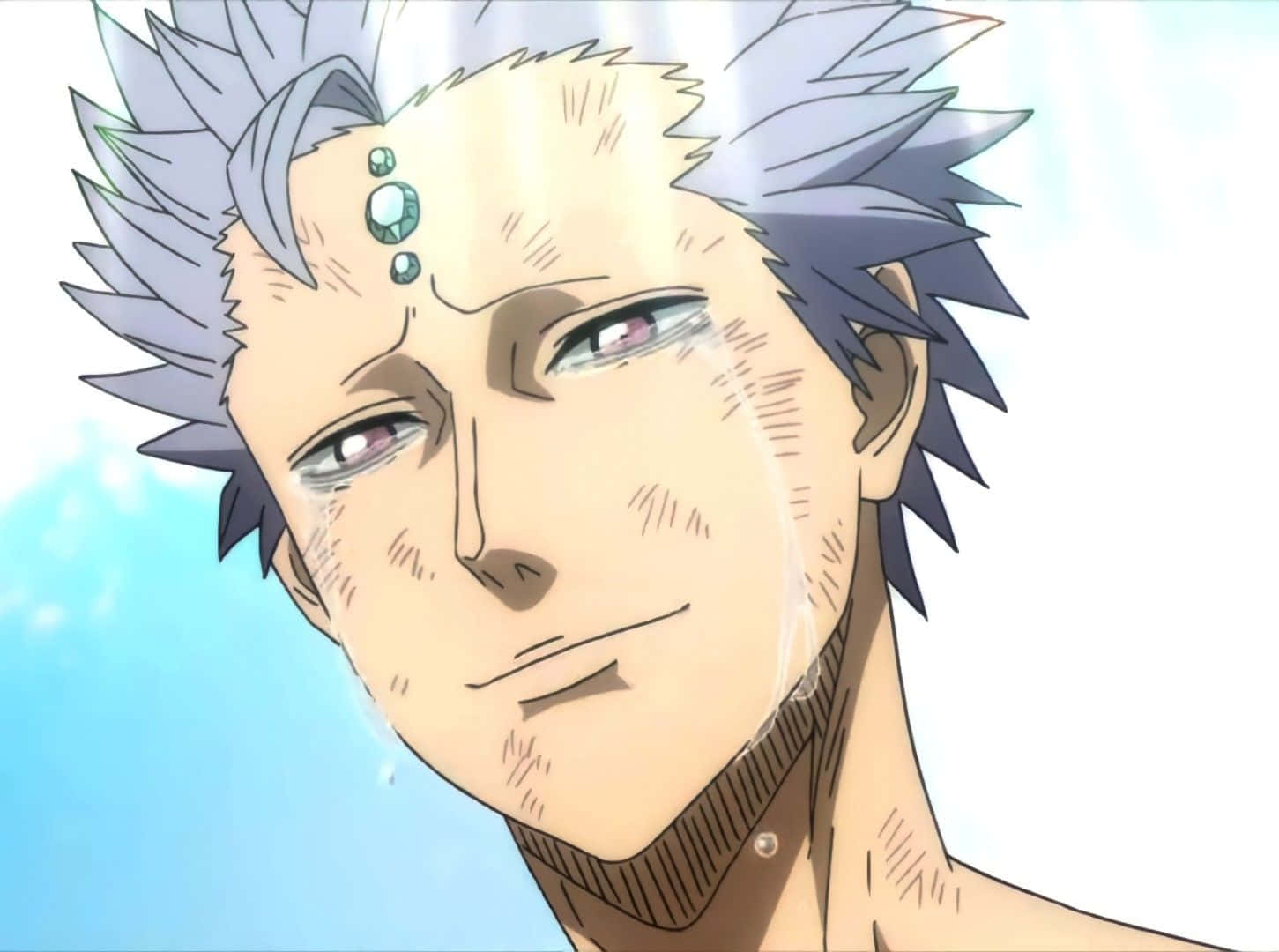 Black Clover Mars Smiling Wallpaper