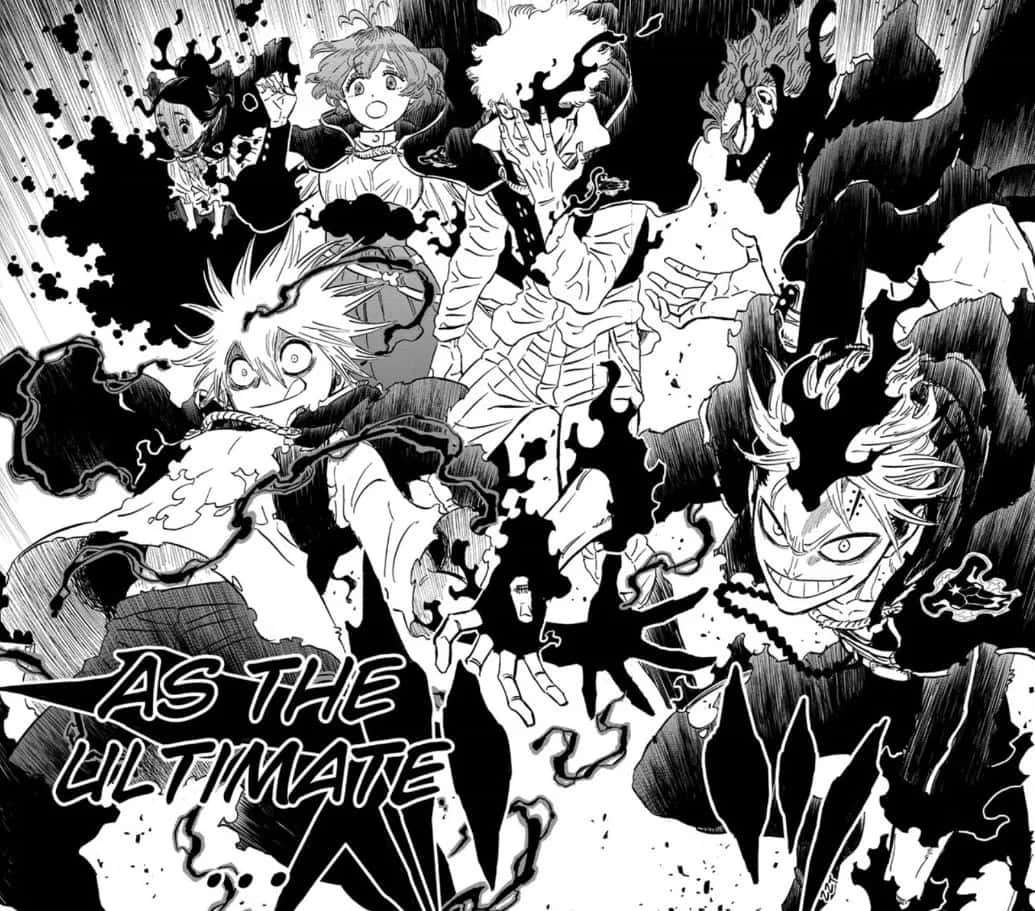 Black Clover Ultimate Battle Panel Wallpaper