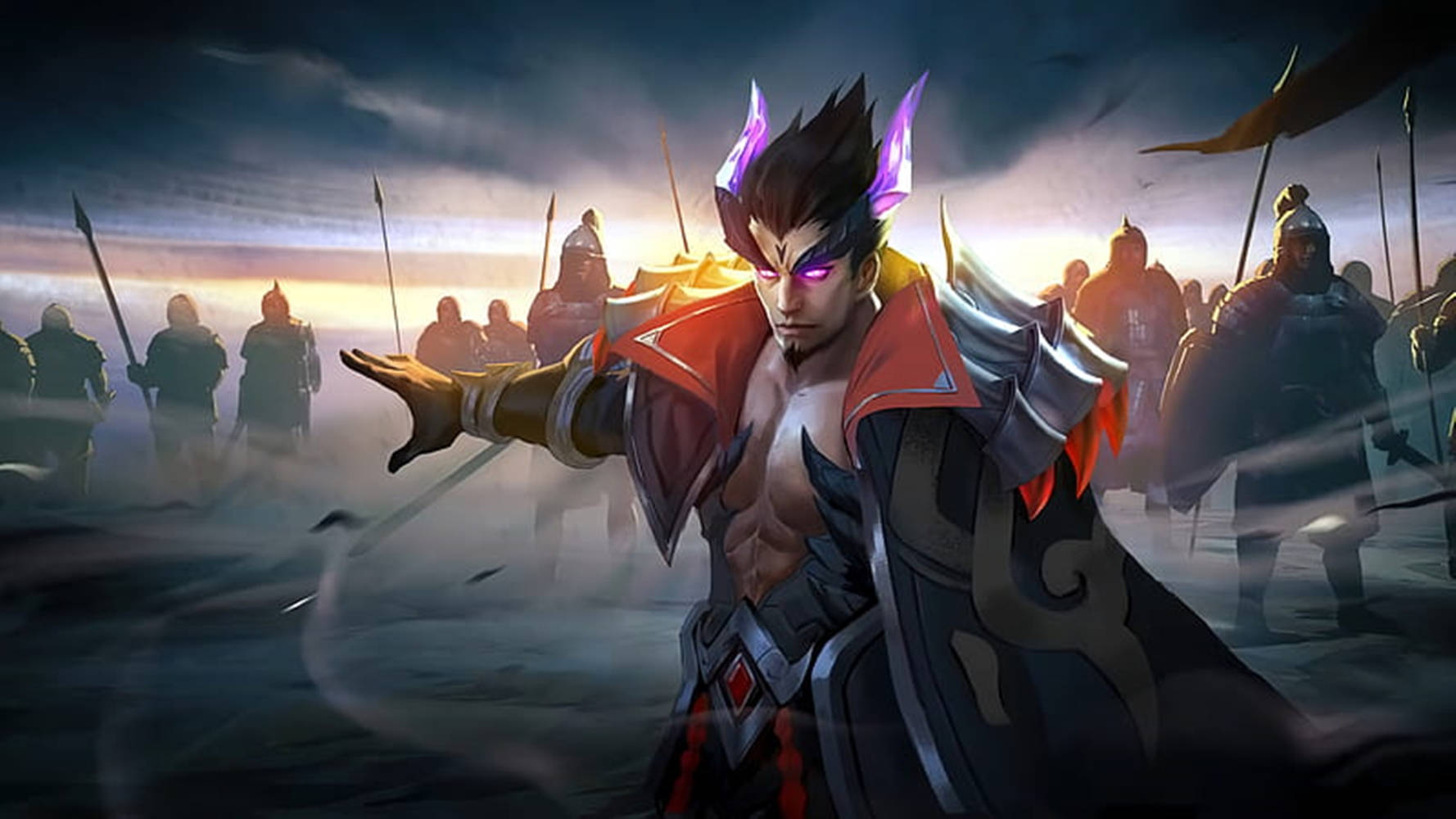 Black Dragon Yu Zhong Wallpaper