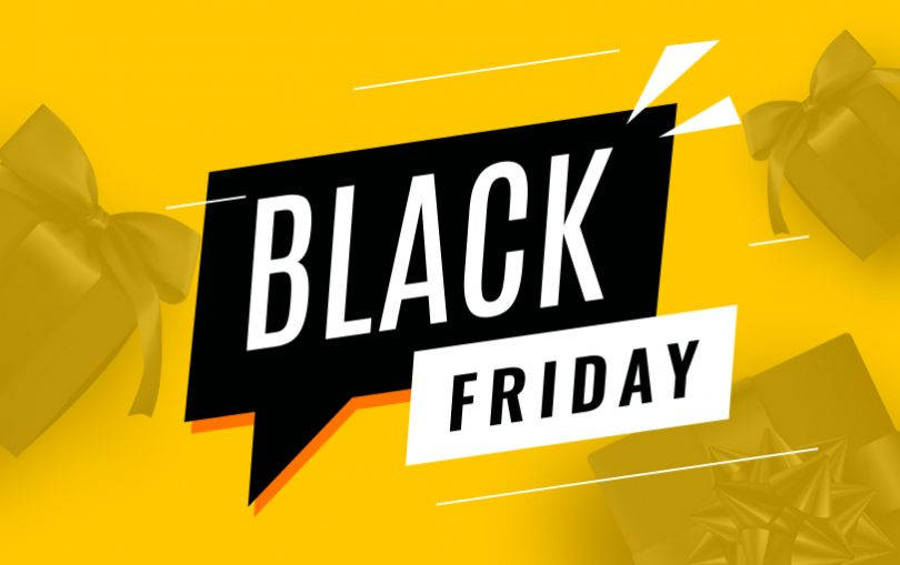 Black Friday Yellow Art Wallpaper