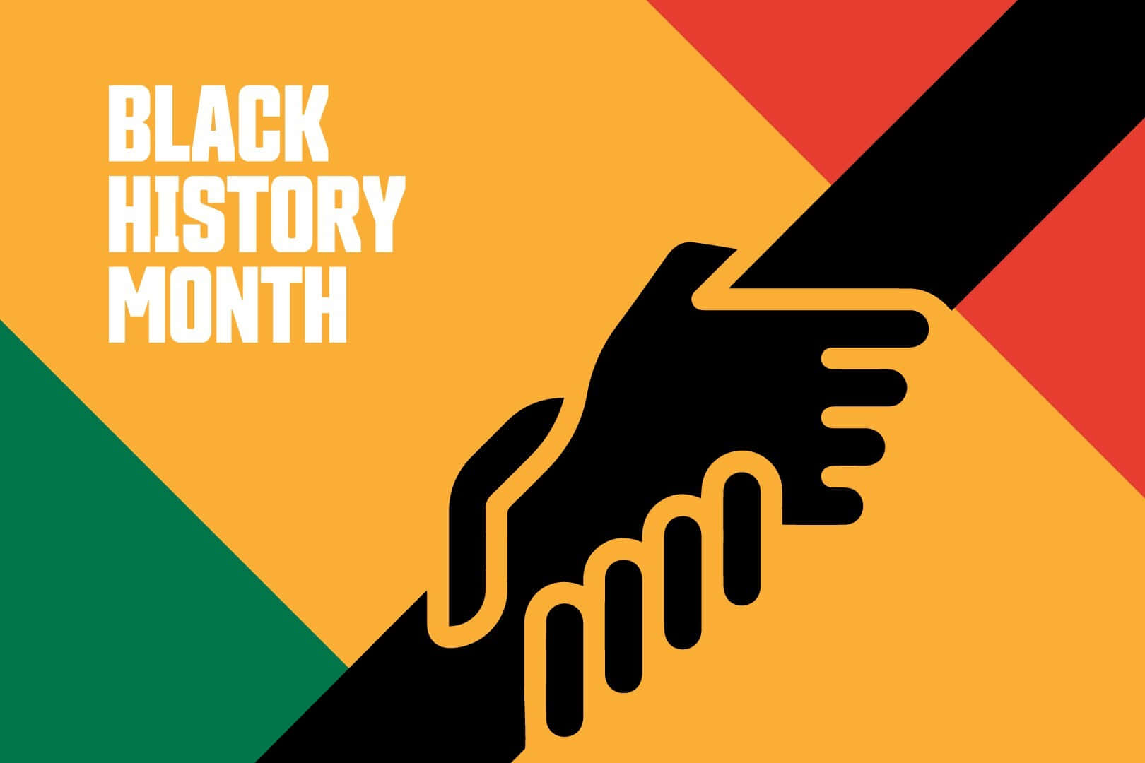 Black History Month Celebration Graphic Wallpaper