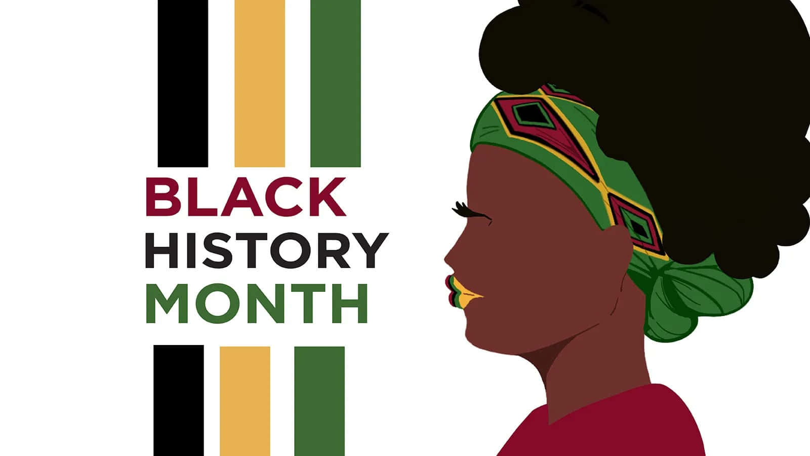 Black History Month Celebration Profile Wallpaper