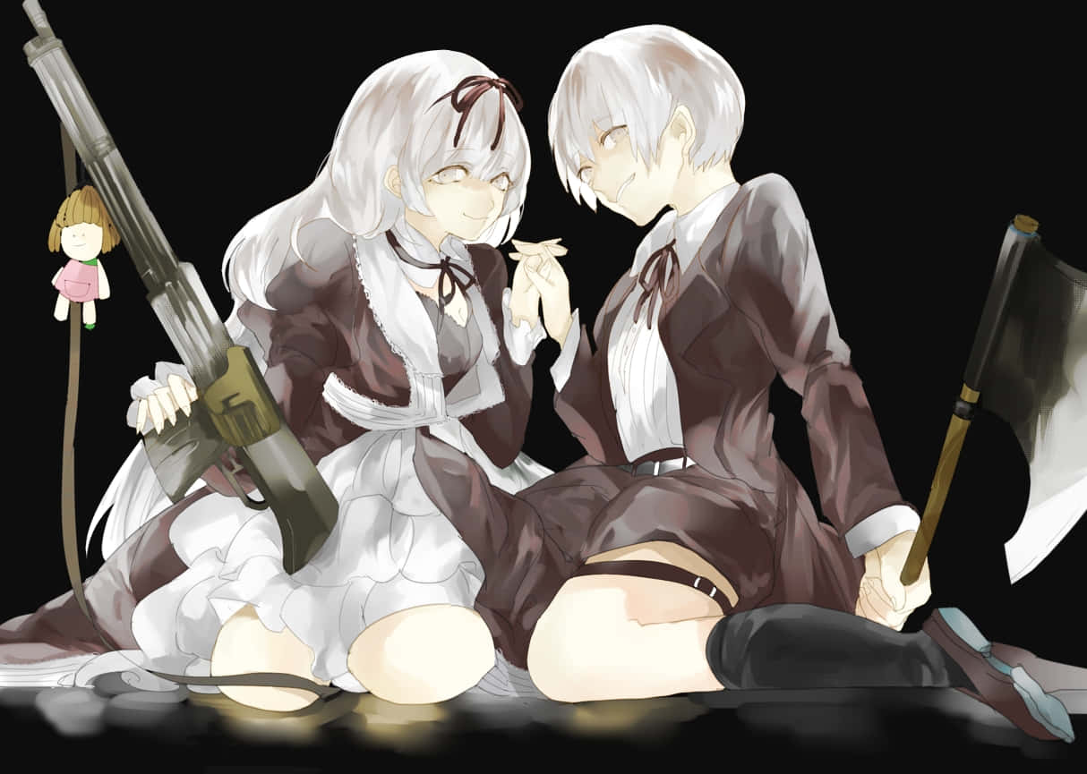 Black Lagoon Hanseland Gretel Twins Wallpaper