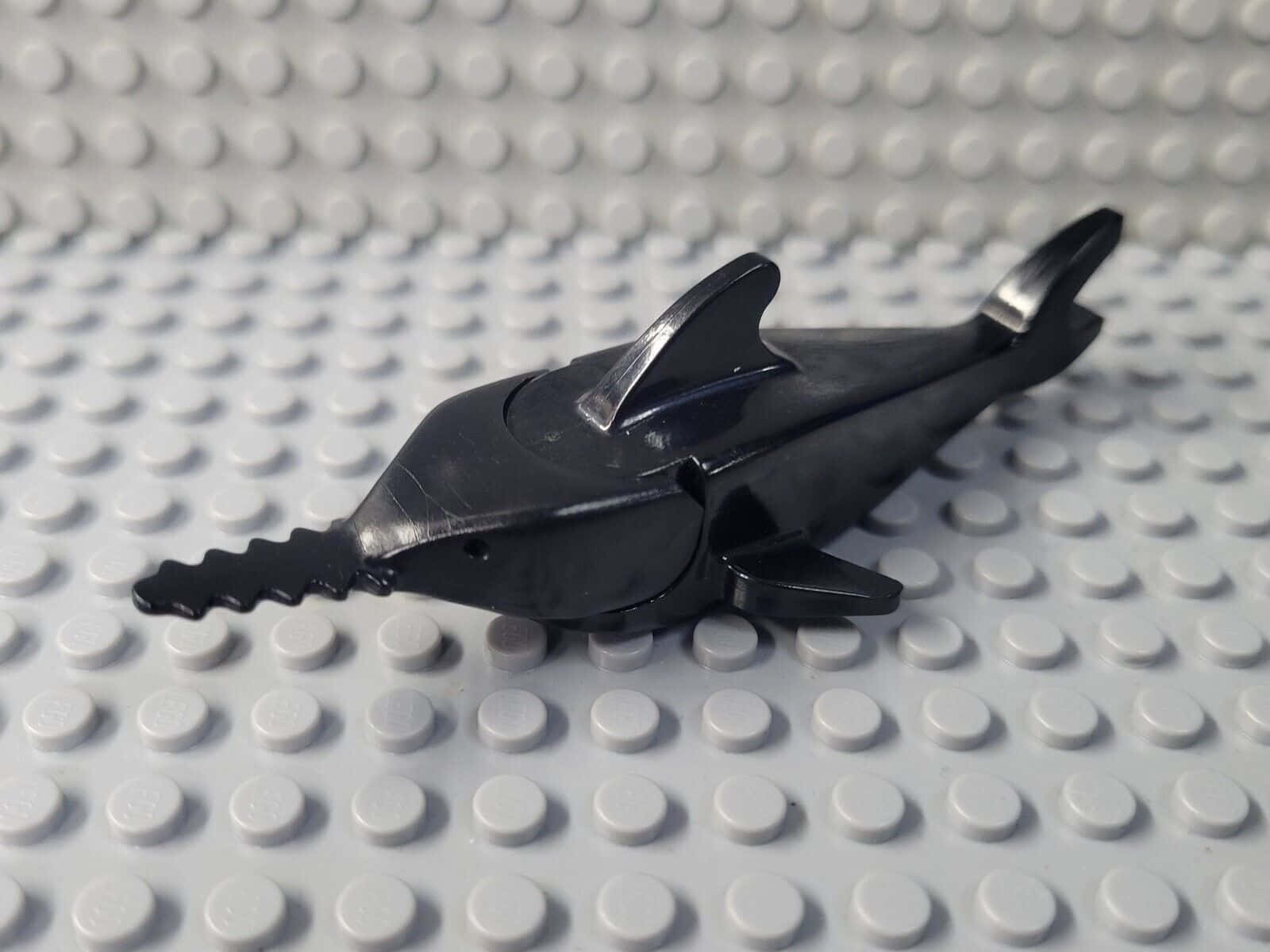 Black Plastic Sawfish Toyon Lego Base Wallpaper