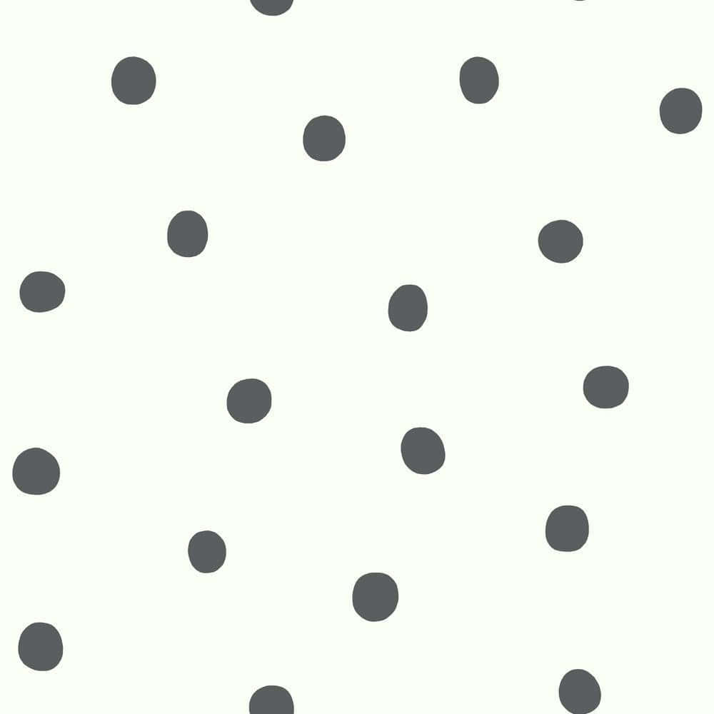 Black Polka Dot 1000 X 1000 Wallpaper