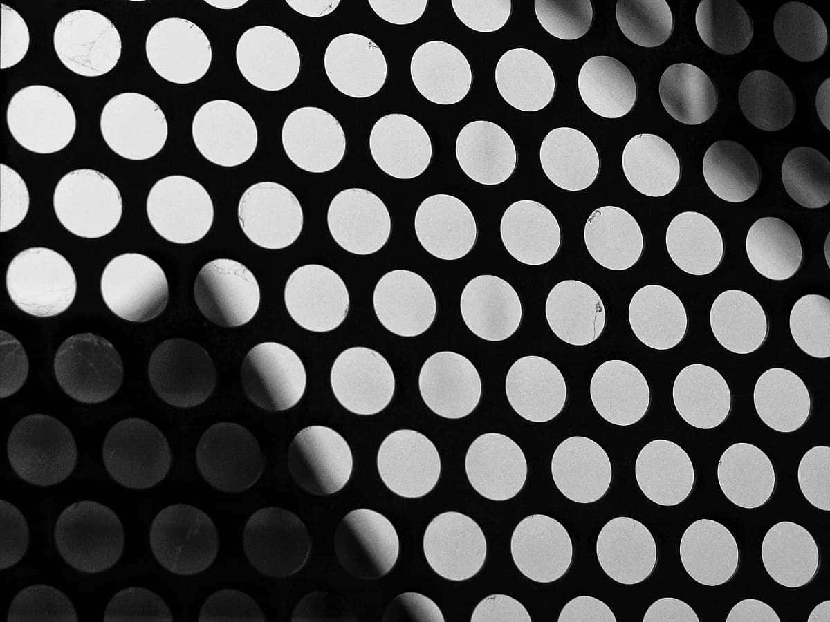 Black Polka Dot 1200 X 900 Wallpaper