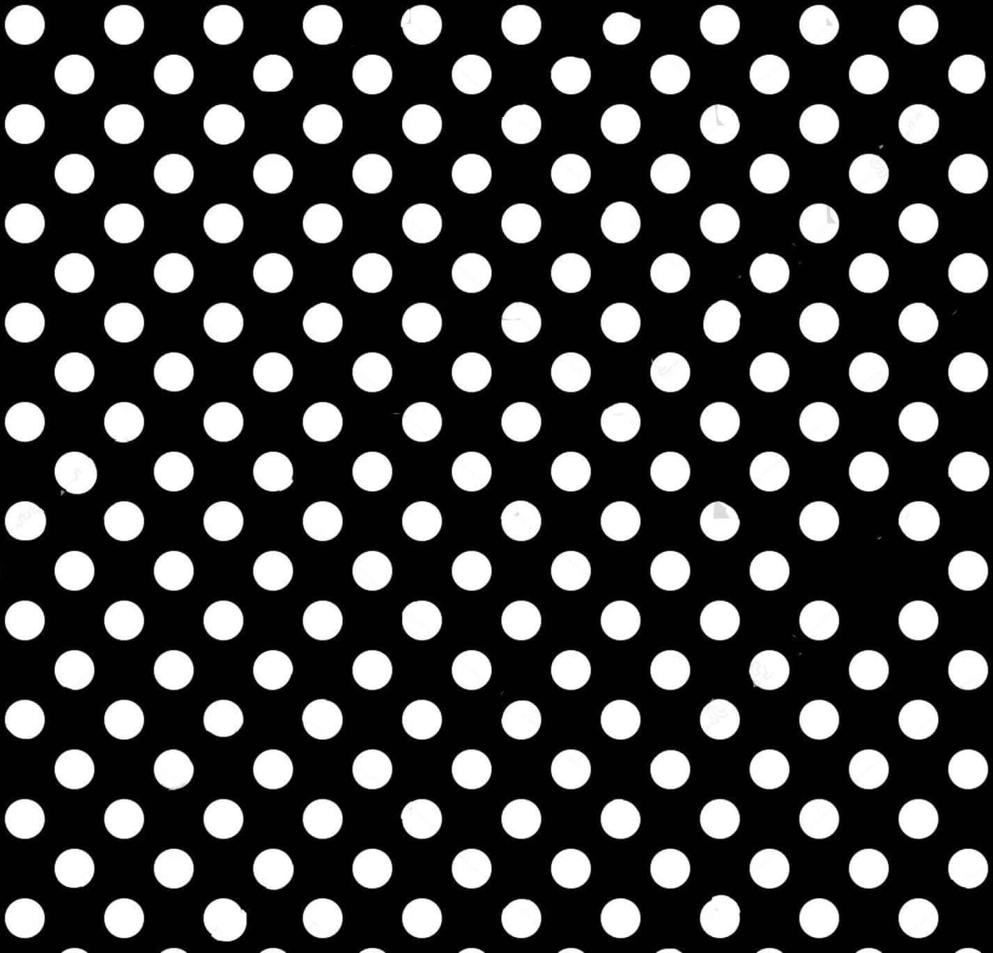 Black Polka Dot 1425 X 1368 Wallpaper