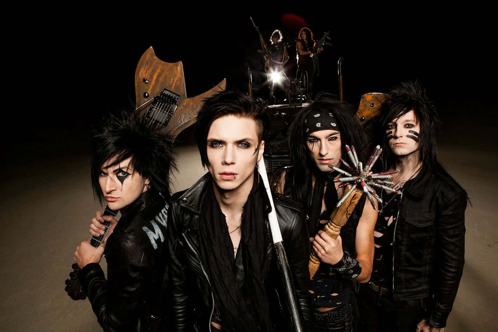 Black Veil Brides – Get Ready For A Rock Revolution Wallpaper