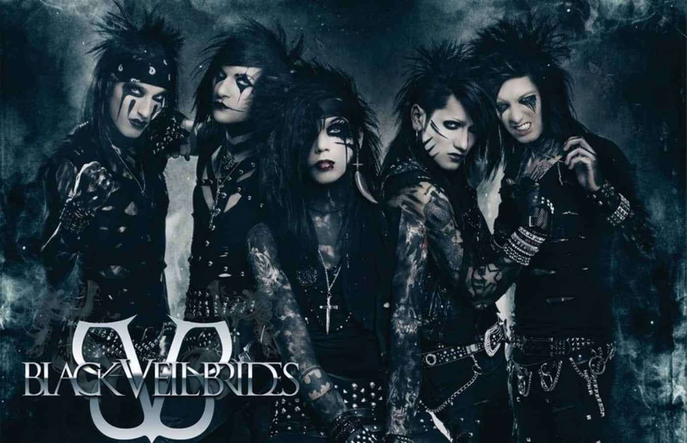 Black Veil Brides In All Their Rock Glory Wallpaper