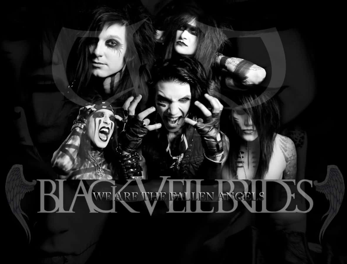 Black Veil Brides Performing Live Wallpaper