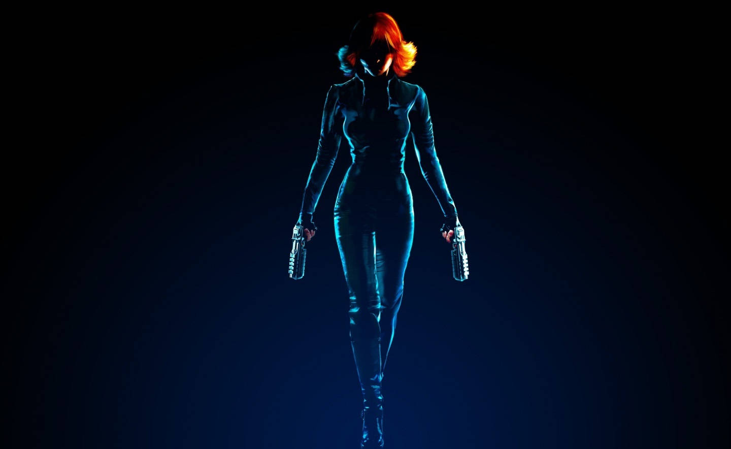 Black Widow Avengers Shadow Wallpaper