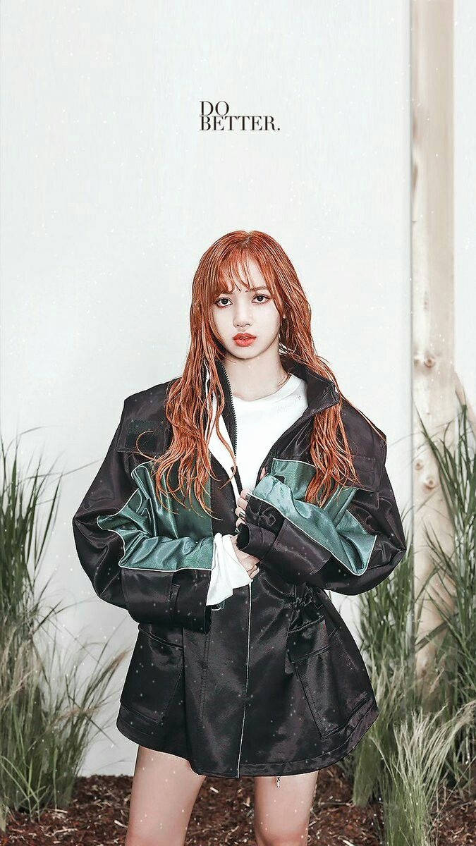 Blackpink's Lisa Rocking Her Own Style. Wallpaper