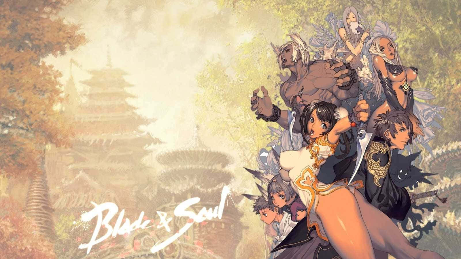 Blade And Soul Anime Desktop Wallpaper