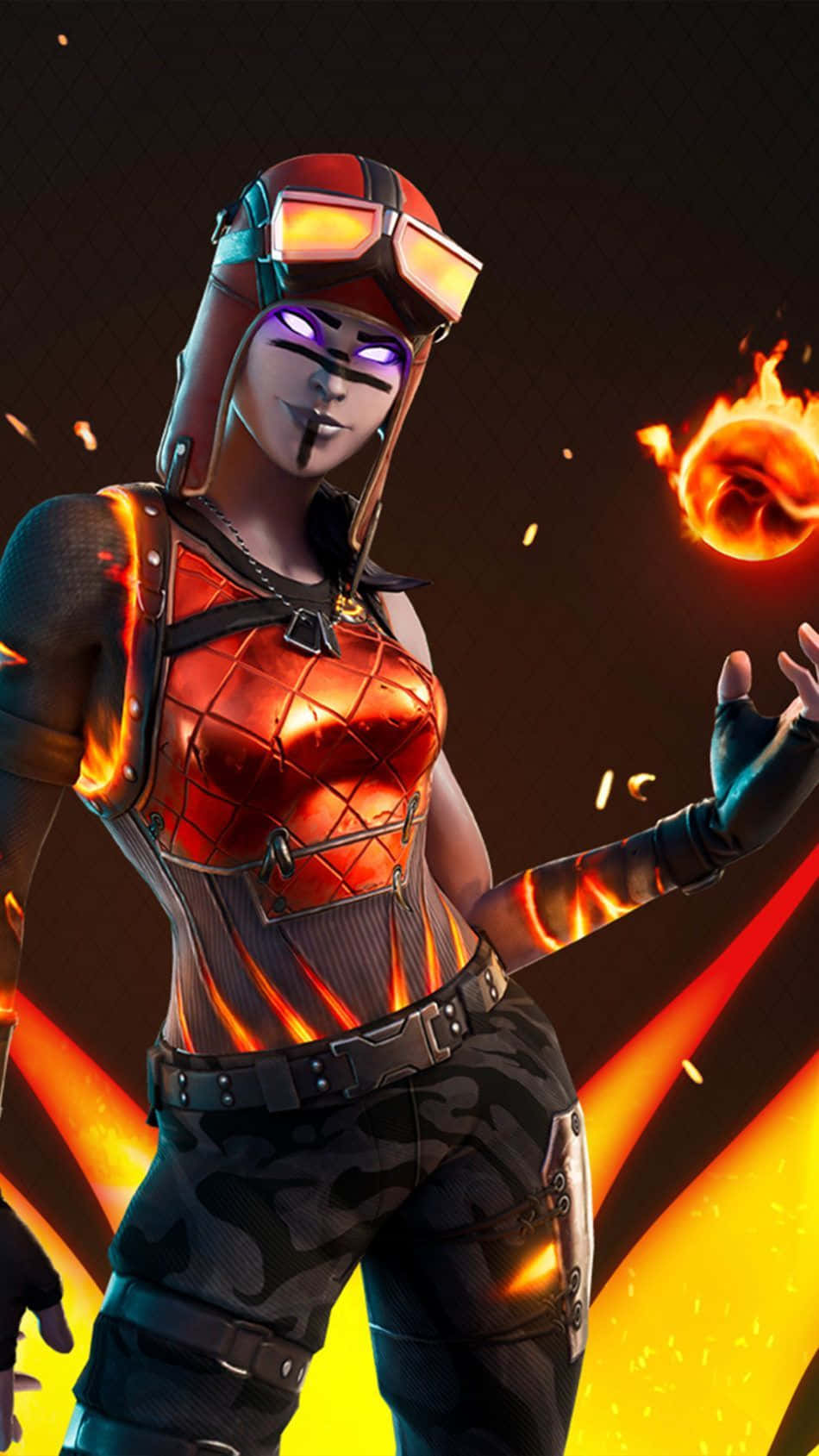 Blaze Fortnite 950 X 1689 Wallpaper