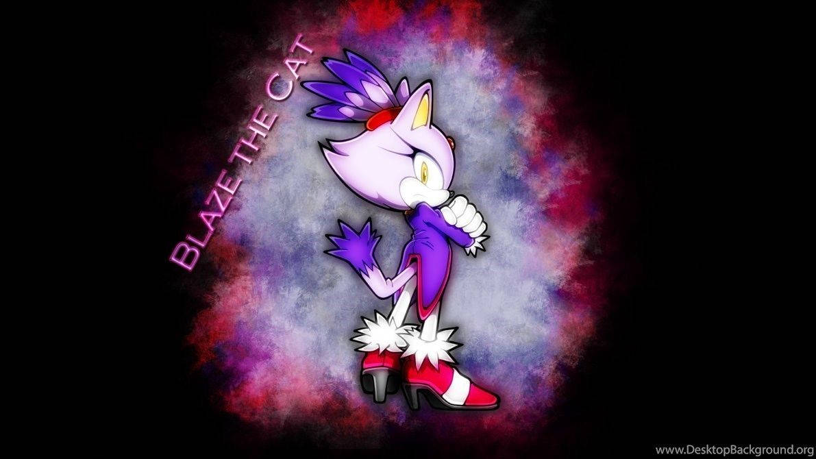 Blaze The Cat Archie Wallpaper