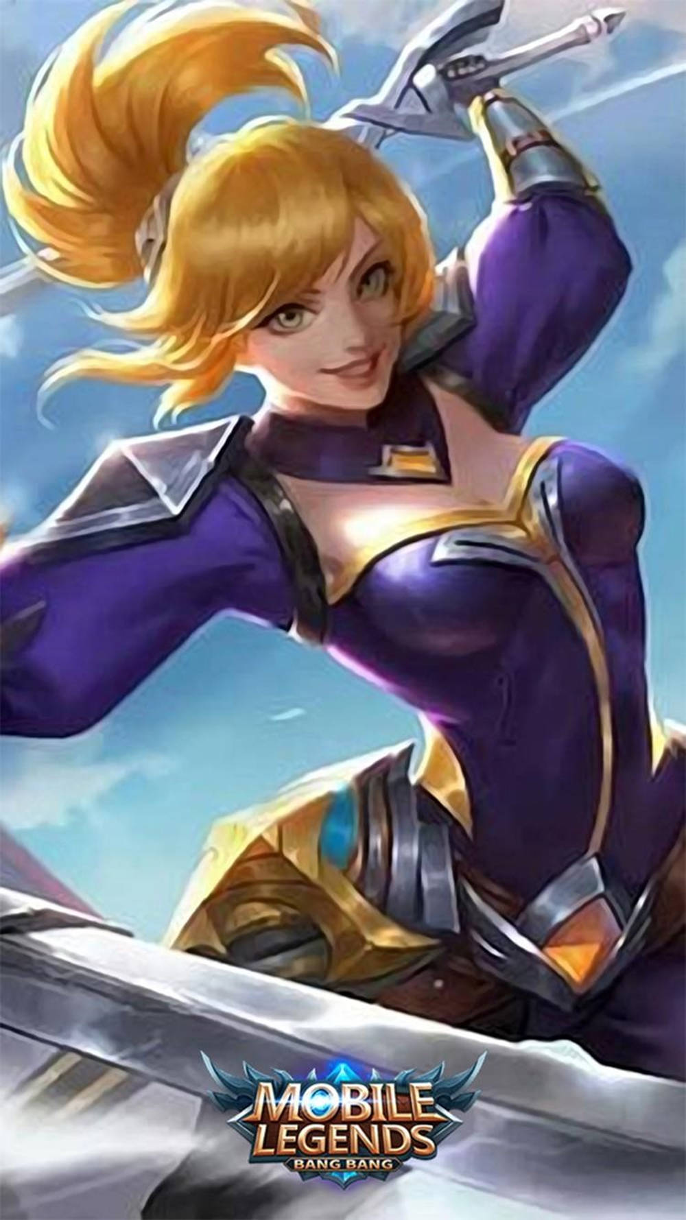 Blonde Fanny Mobile Legends Wallpaper