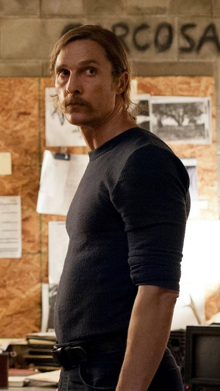 Blonde Mustache For Matthew Mcconaughey Wallpaper