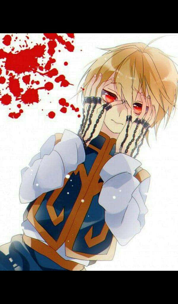 Blood Splatter Kurapika Pfp Wallpaper