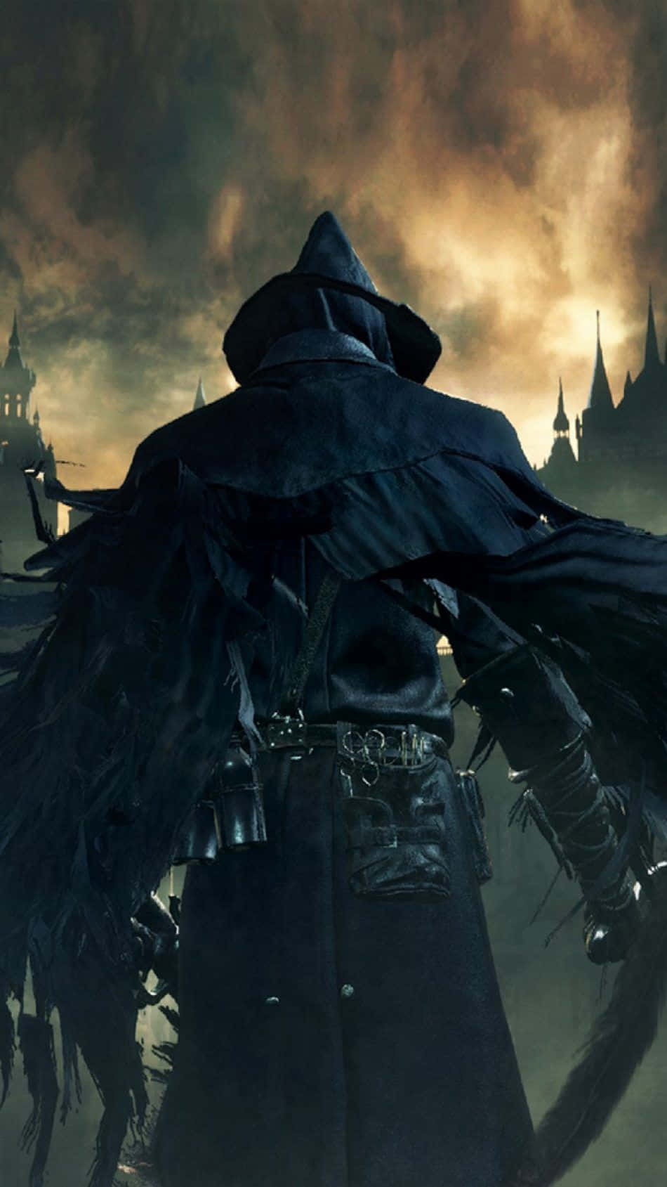 Bloodborne_ Hunter_ Backdrop Wallpaper