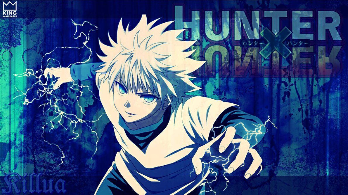 Blue Aesthetic Of Killua Wallpaper