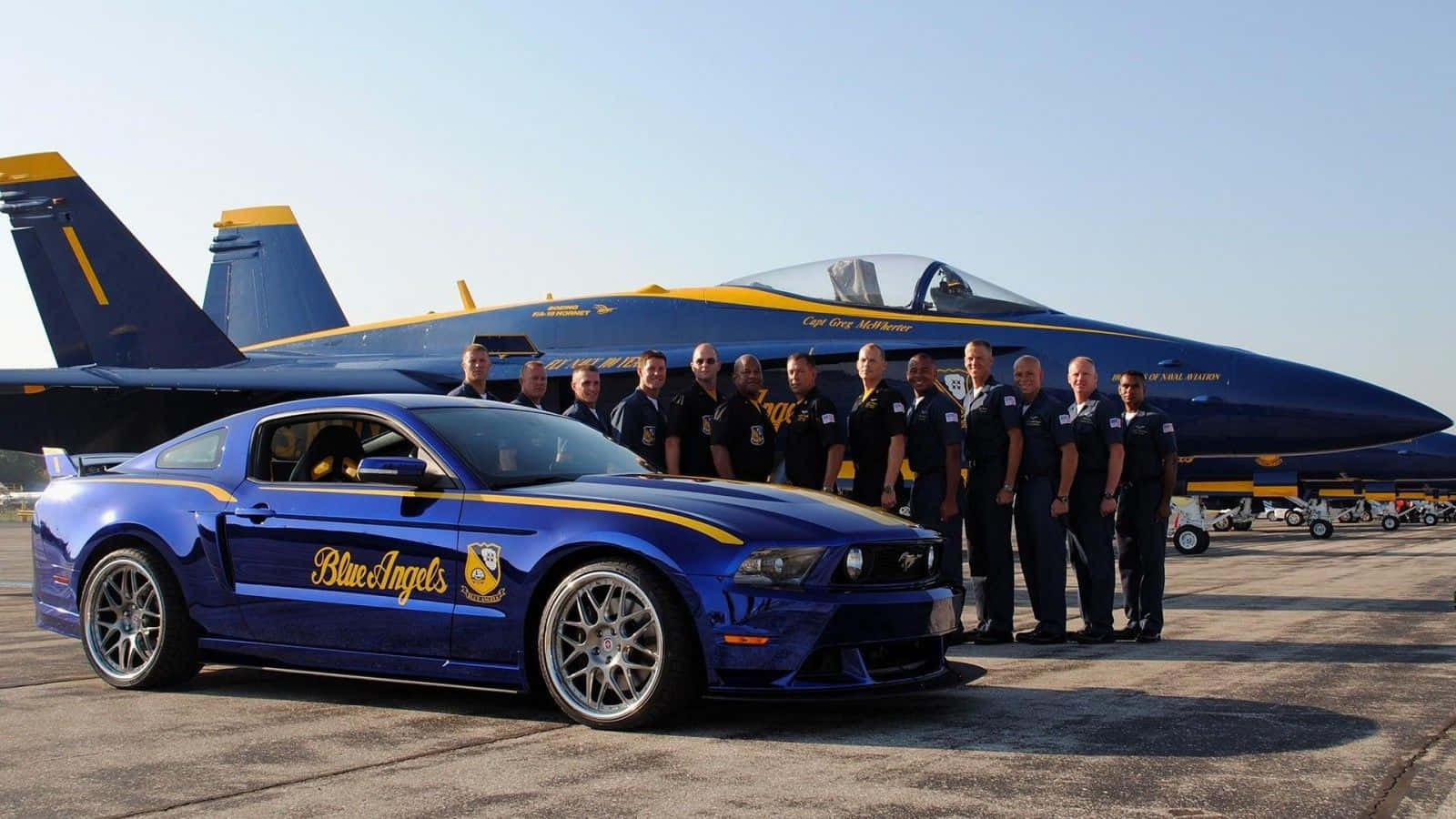 Blue Angels Aerobatic Team Wallpaper