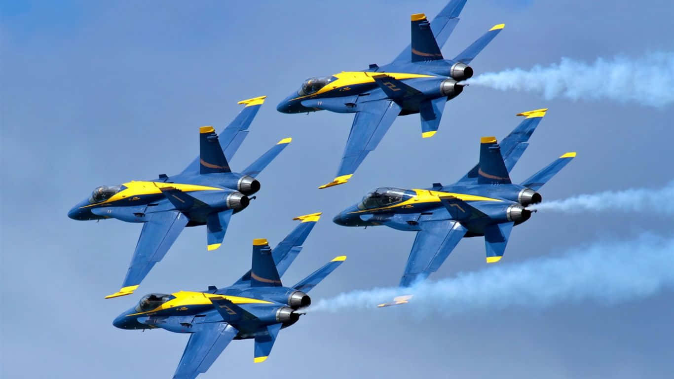 Blue Angels Squadron Wallpaper