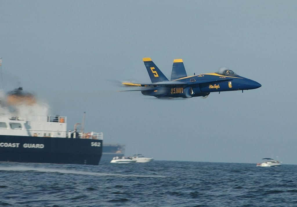 Blue Angels Us Navy Take Off Wallpaper